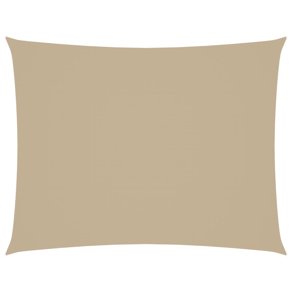 Sunshade Sail Oxford Fabric Rectangular 3.5x5 m Beige