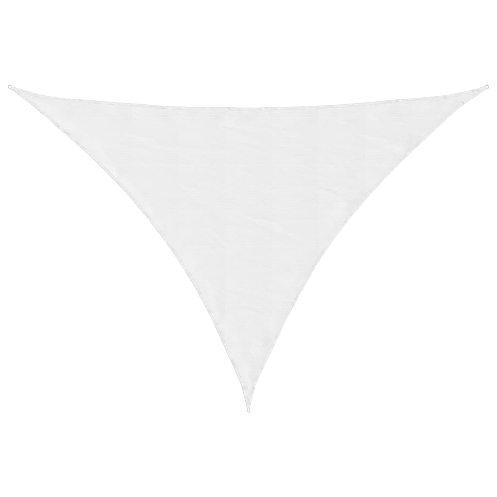 Sunshade Sail Oxford Fabric Triangular 4x5x6.4 m White