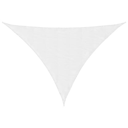 Sunshade Sail Oxford Fabric Triangular 4x5x6.4 m White