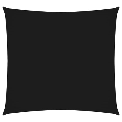 Sunshade Sail Oxford Fabric Square 4x4 m Black