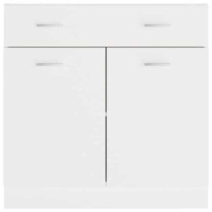 Drawer Bottom Cabinet White 80x46x81.5 cm Engineered Wood