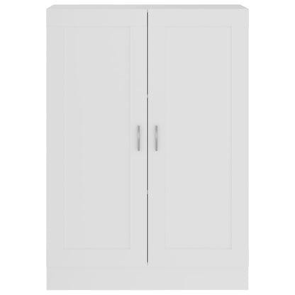 Book Cabinet White 82.5x30.5x115 cm Engineered Wood