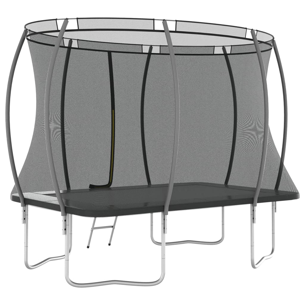 Trampoline Set Rectangular 274x183x76 cm 150 kg