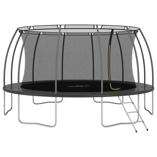 Trampoline Set Round 488x90 cm 150 kg