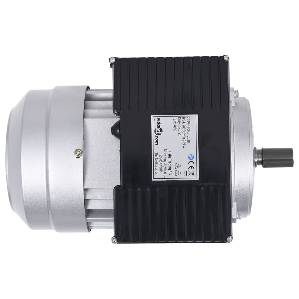 Single Phase Electric Motor Aluminium 2.2kW/3HP 2 Pole 2800 RPM