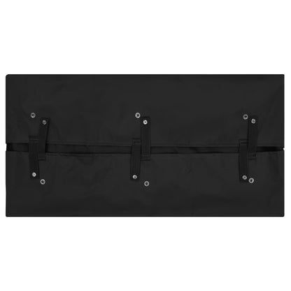 Garden Cart Liner Black 81x41x40 cm Fabric