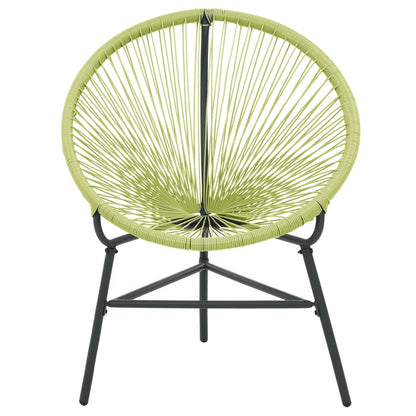 Garden Acapulco Chair Poly Rattan Green