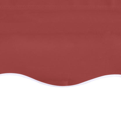 Replacement Fabric for Awning Burgundy Red 6x3 m