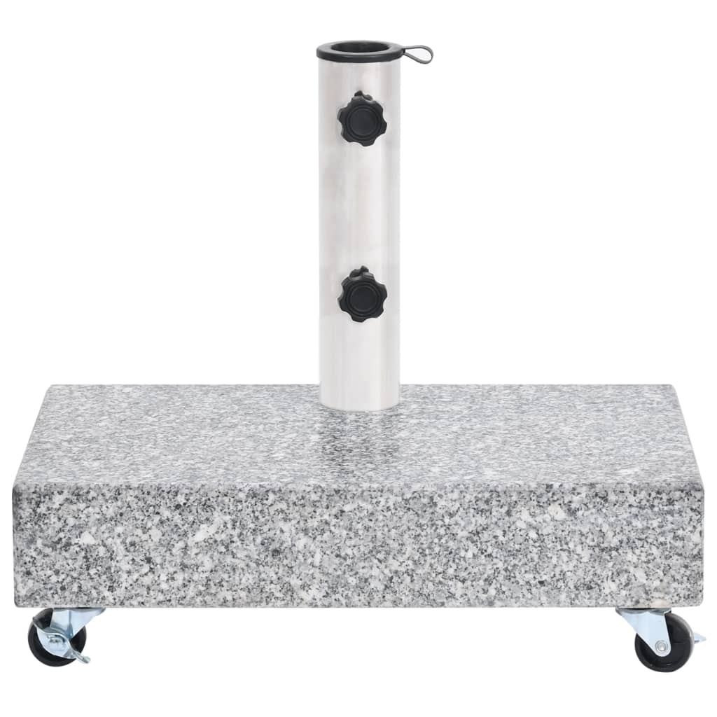 Umbrella Base Light Grey 45x25x8.3 cm Granite