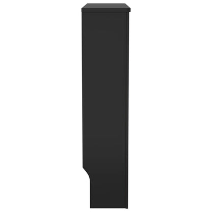 MDF Radiator Cover Black 78 cm