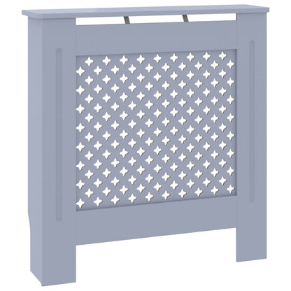 MDF Radiator Cover Grey 78 cm