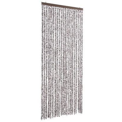 Insect Curtain Brown and Beige 90x200 cm Chenille