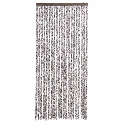 Insect Curtain Brown and Beige 90x200 cm Chenille