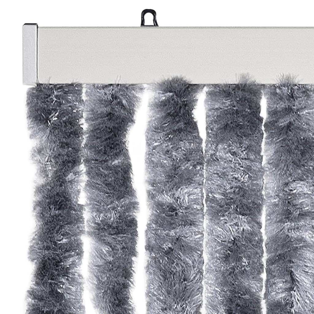 Insect Curtain Silver 90x200 cm Chenille