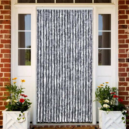 Insect Curtain Silver 90x200 cm Chenille