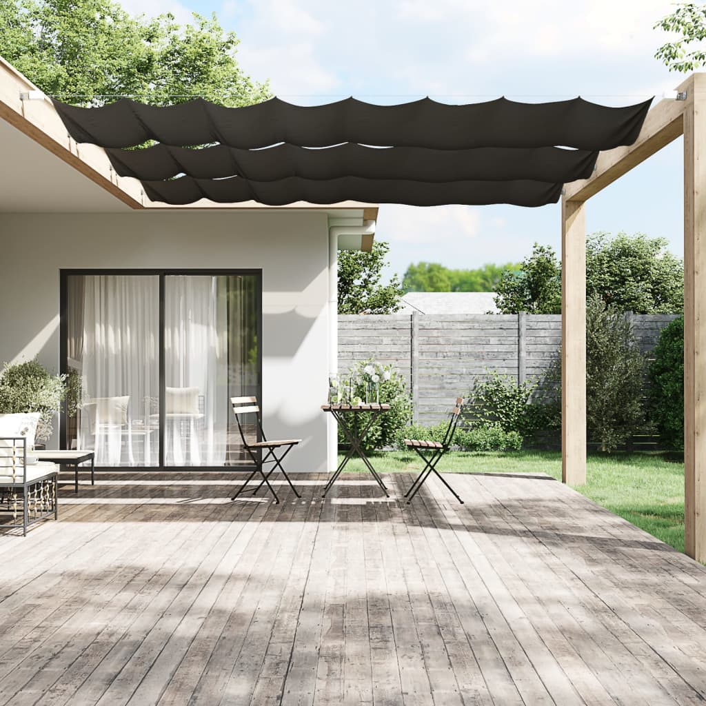 Vertical Awning Anthracite 60x360 cm Oxford Fabric