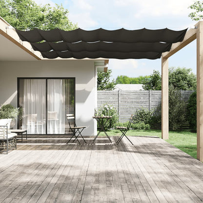 Vertical Awning Anthracite 100x1000 cm Oxford Fabric