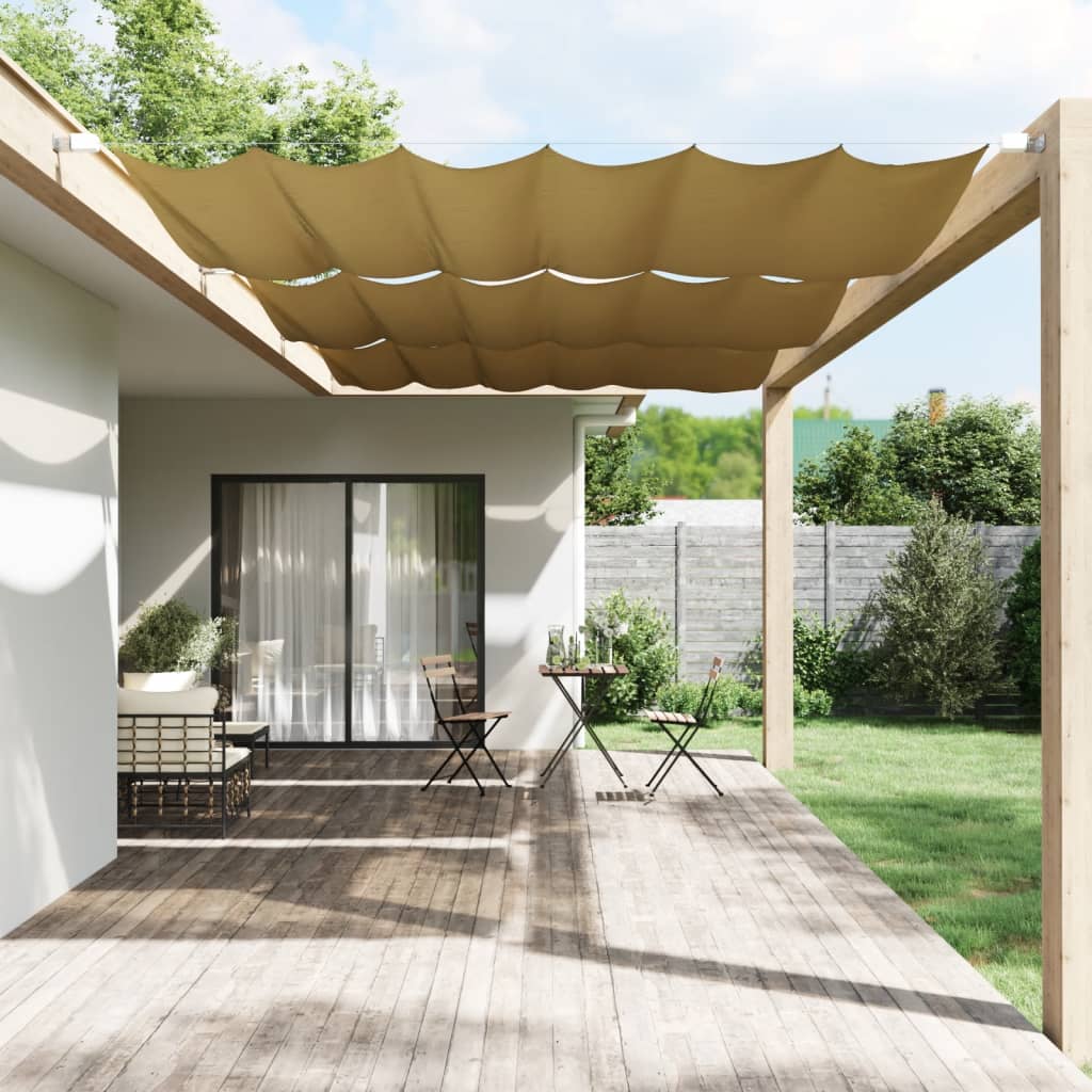 Vertical Awning Beige 200x270 cm Oxford Fabric