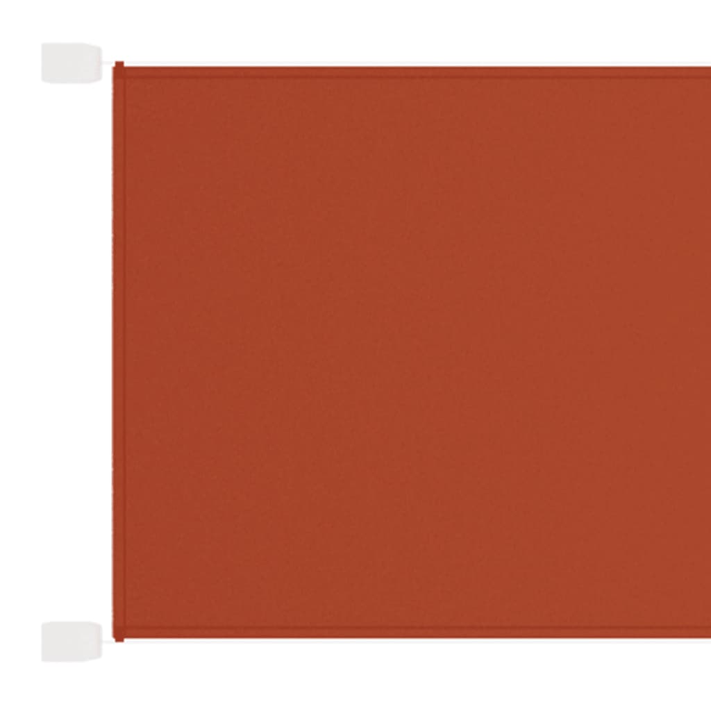 Vertical Awning Terracotta 140x360 cm Oxford Fabric