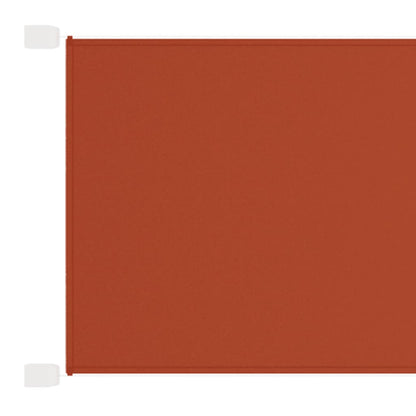 Vertical Awning Terracotta 140x360 cm Oxford Fabric