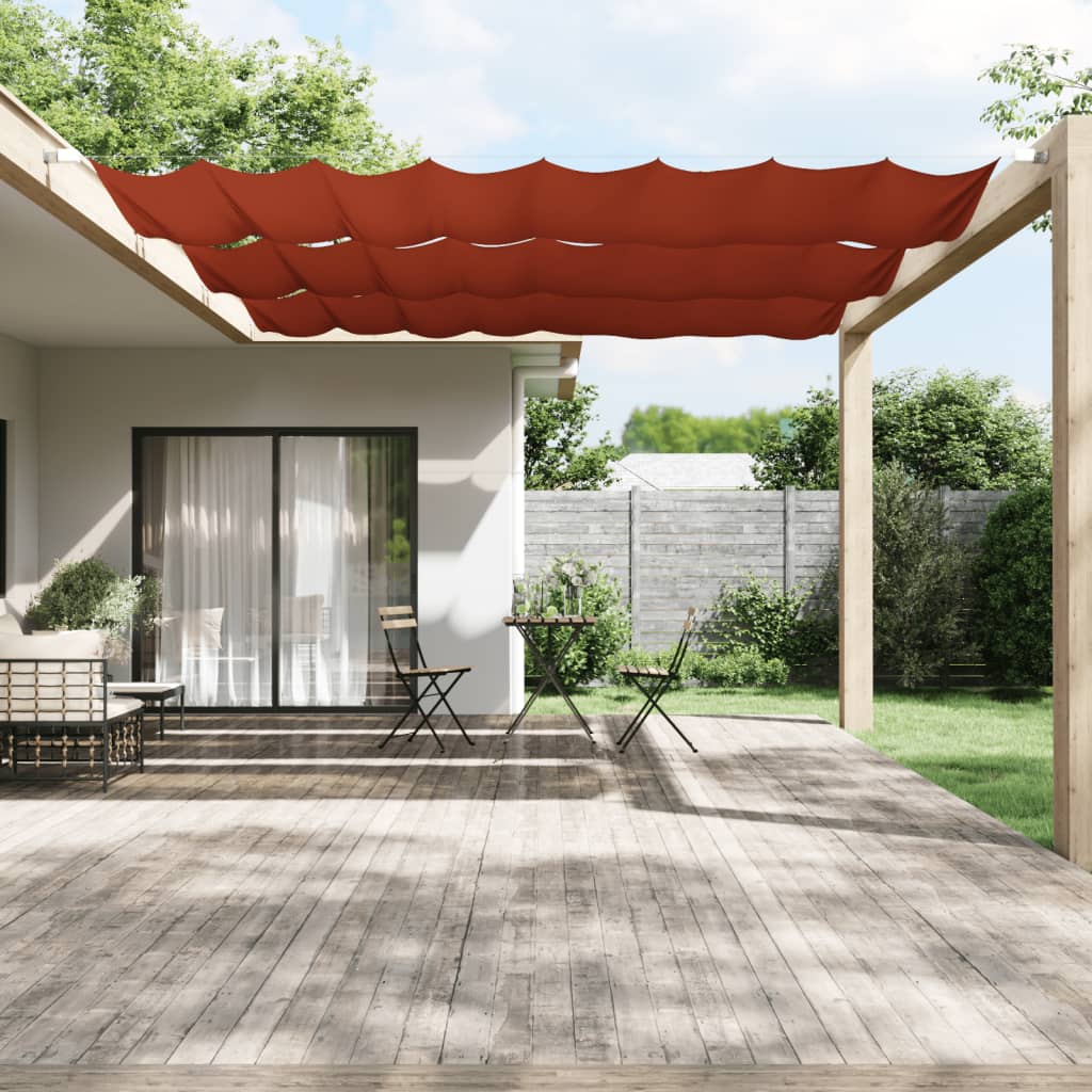 Vertical Awning Terracotta 140x420 cm Oxford Fabric