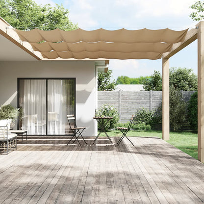 Vertical Awning Taupe 60x600 cm Oxford Fabric