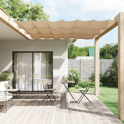 Vertical Awning Taupe 100x270 cm Oxford Fabric