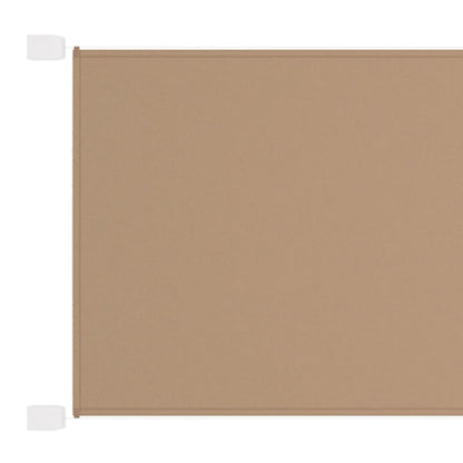 Vertical Awning Taupe 200x420 cm Oxford Fabric