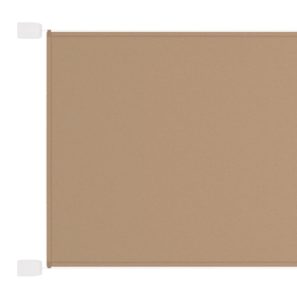 Vertical Awning Taupe 250x360 cm Oxford Fabric