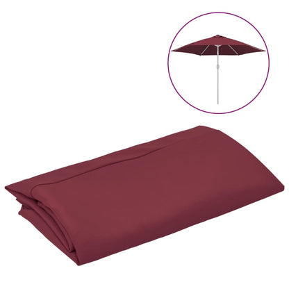 Replacement Fabric for Outdoor Parasol Bordeaux Red 300 cm