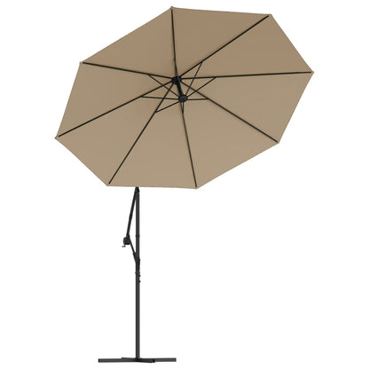 Replacement Fabric for Cantilever Umbrella Taupe 300 cm