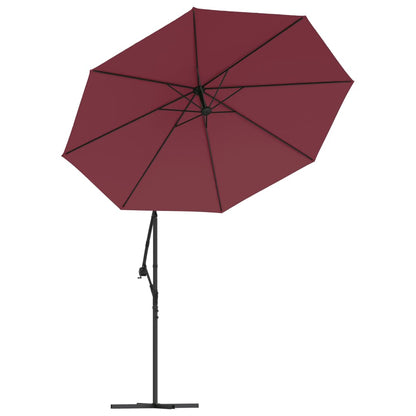 Replacement Fabric for Cantilever Umbrella Bordeaux Red 300 cm