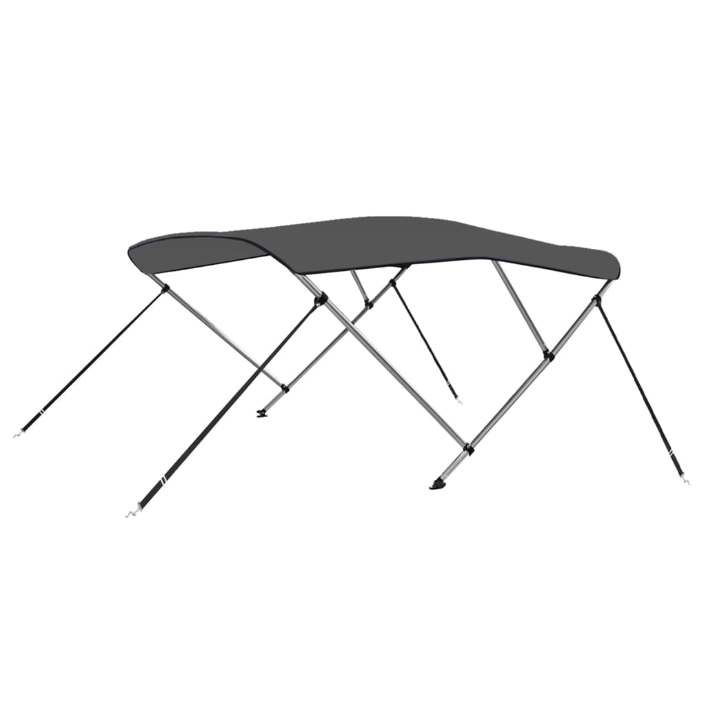 3 Bow Bimini Top Anthracite 183x196x137 cm