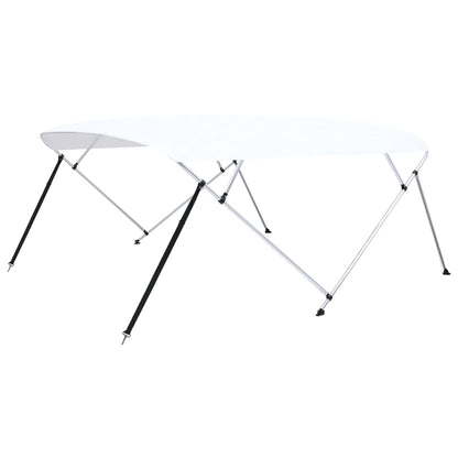 4 Bow Bimini Top White 243x(230-244)x137 cm