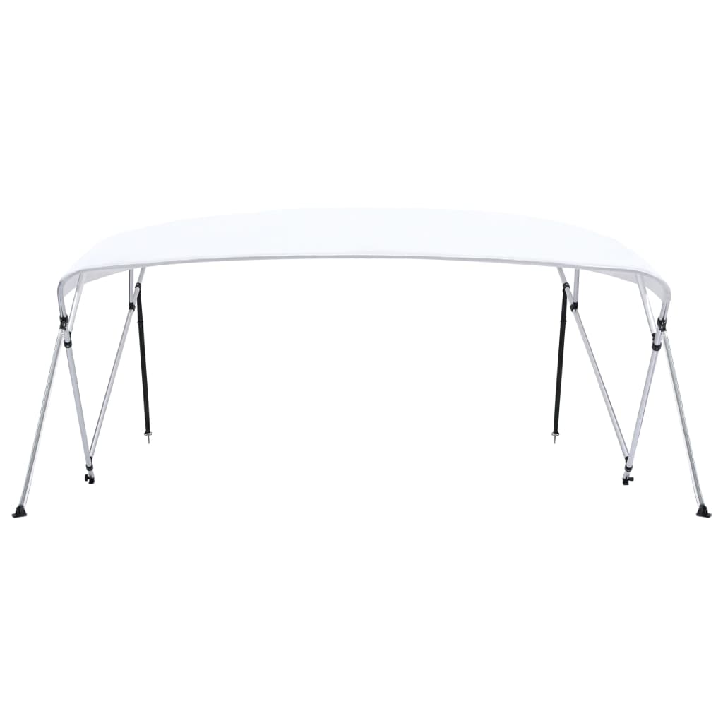 4 Bow Bimini Top White 243x(230-244)x137 cm