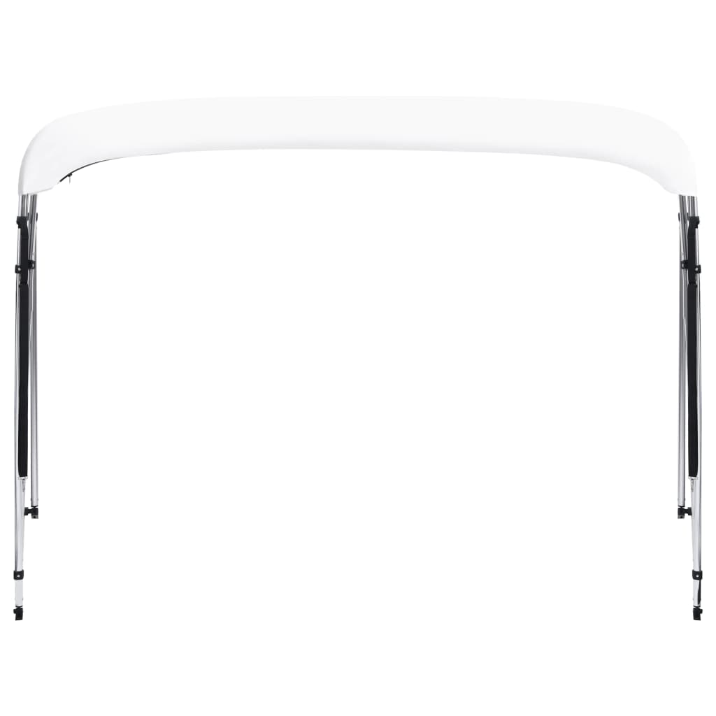 4 Bow Bimini Top White 243x(230-244)x137 cm