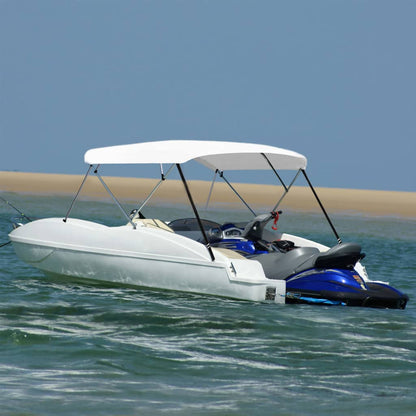 4 Bow Bimini Top White 243x(230-244)x137 cm