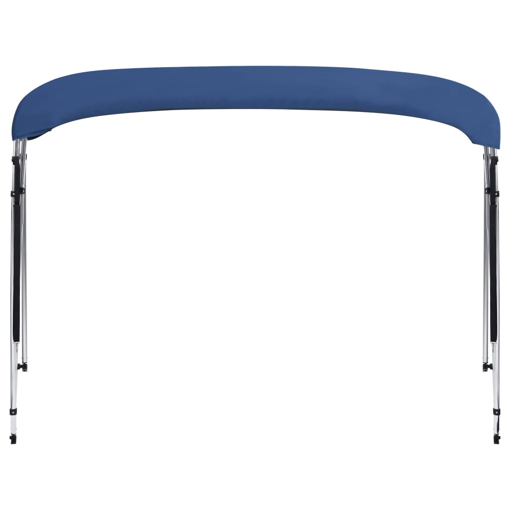 4 Bow Bimini Top Navy Blue 243x(230-244)x137 cm