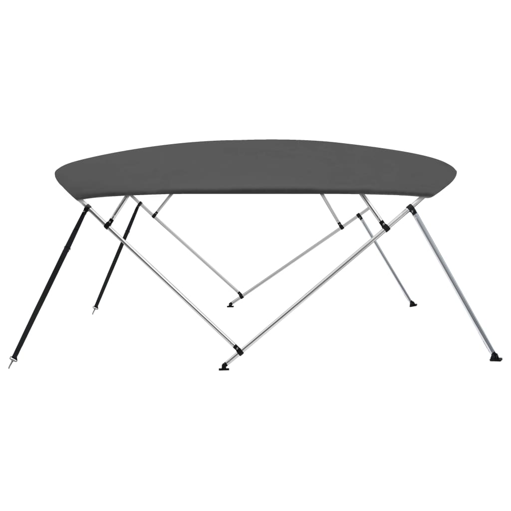 4 Bow Bimini Top Anthracite 243x(230-244)x137 cm