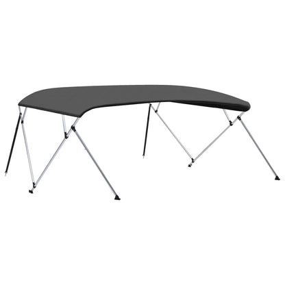 4 Bow Bimini Top Anthracite 243x(230-244)x137 cm