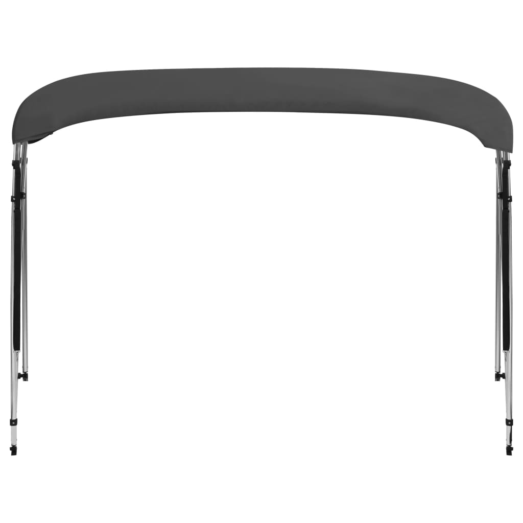 4 Bow Bimini Top Anthracite 243x(230-244)x137 cm