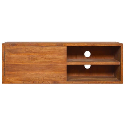 Wall-mounted TV Cabinet 180x30x30 cm Solid Teak Wood