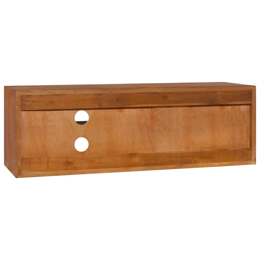 Wall-mounted TV Cabinet 180x30x30 cm Solid Teak Wood