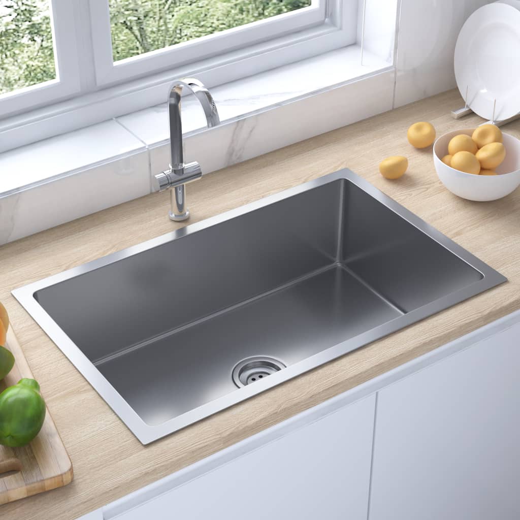 Handmade Kitchen Sink Stainless Steel