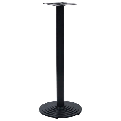 Bistro Table Leg Black Ø43x107 cm Cast Iron