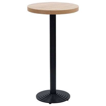 Bistro Table Leg Black Ø43x107 cm Cast Iron