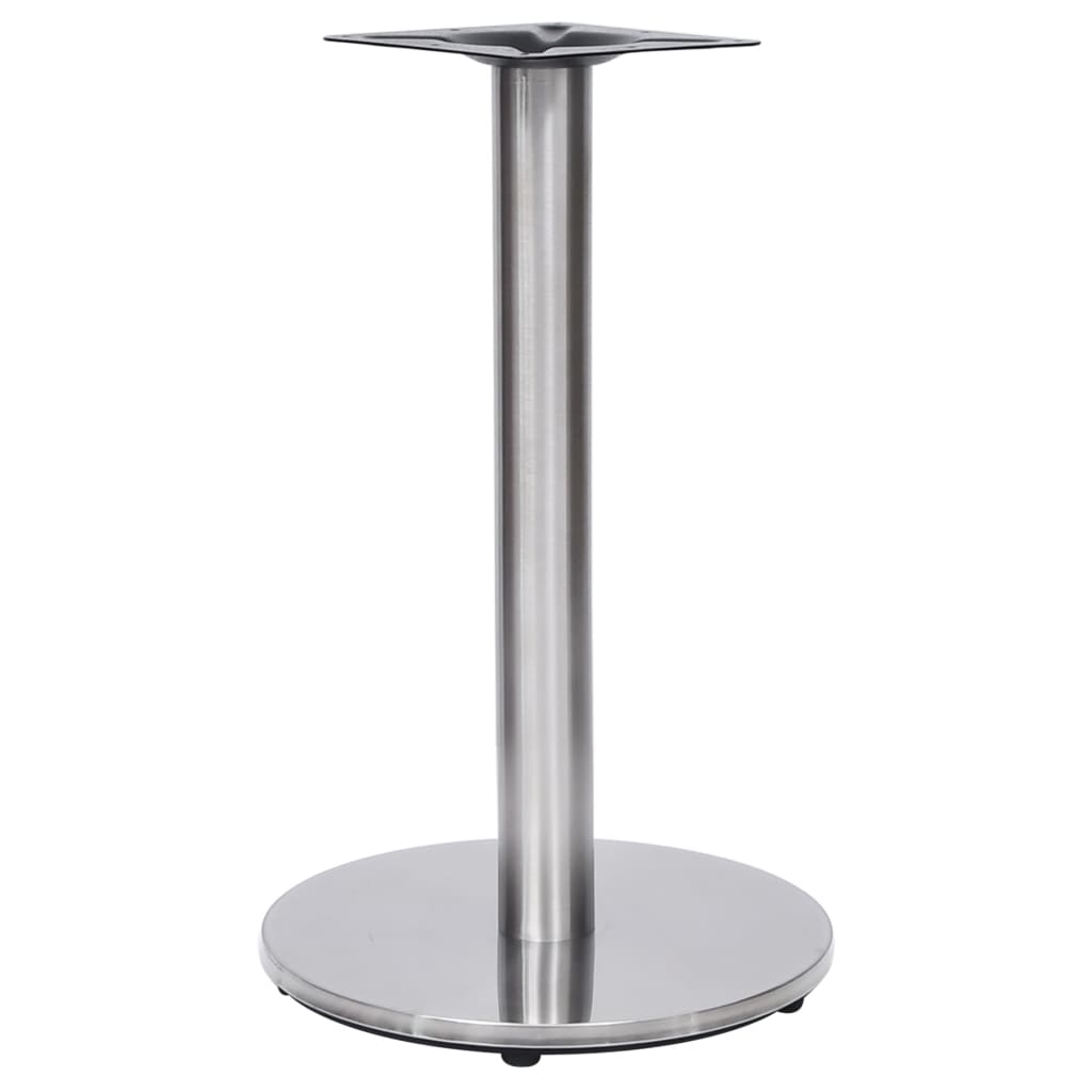 Bistro Table Leg Silver Ø45x72 cm Stainless Steel