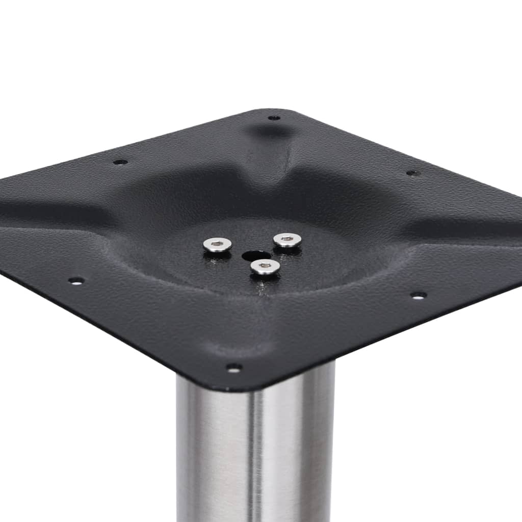 Bistro Table Leg Silver Ø45x72 cm Stainless Steel