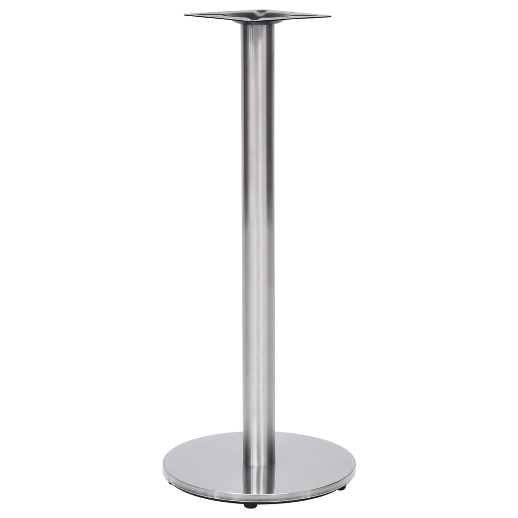 Bistro Table Leg Silver Ø45x107 cm Stainless Steel