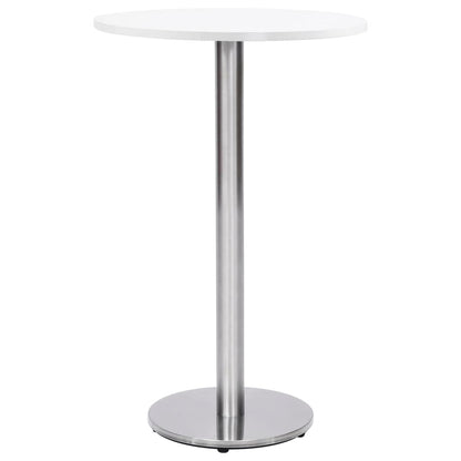 Bistro Table Leg Silver Ø45x107 cm Stainless Steel